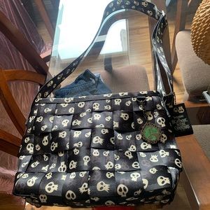 DISNEY HARVEY NIGHTMARE BEFORE CHRISTMAS- BAG WALLET AND BANDANA never used